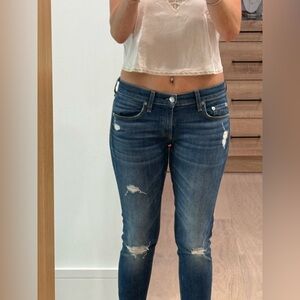 Rag and bone capri size 24